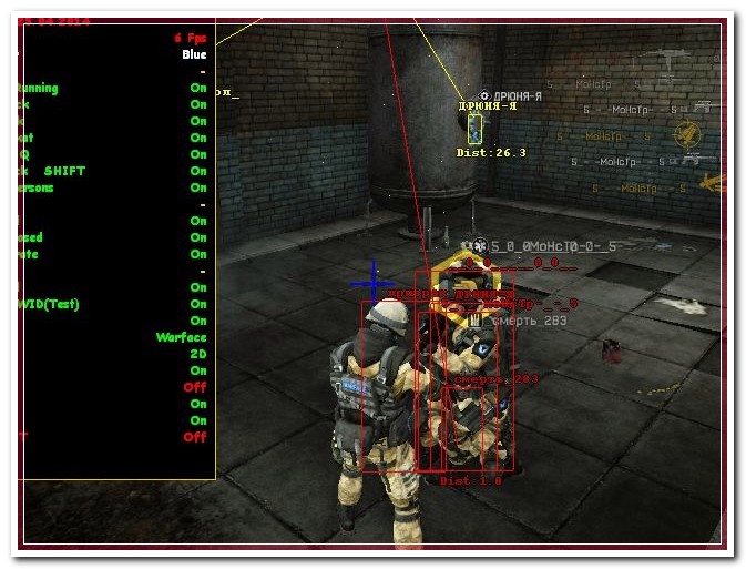 Warface-MFF Hack v1.2 (Аим,Есп,Магнит,SpeedHack и др)